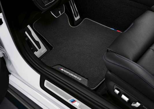 BMW M Performance vloermatten voor 5 Serie + M5 (4-delig)