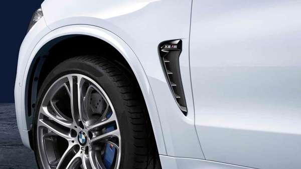 BMW M Performance sierlijsten zijpaneel hoogglans zwart voor X5M