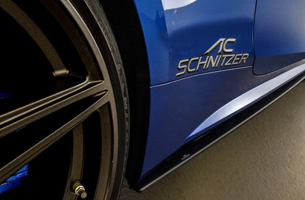 AC Schnitzer side skirts in zwart mat voor BMW 4 serie