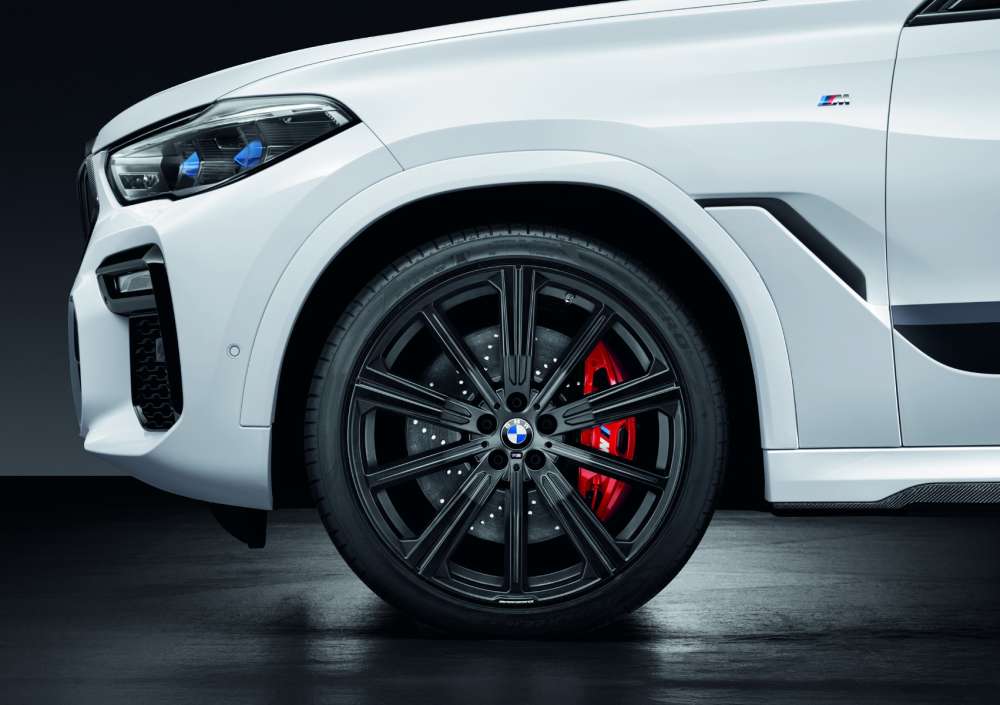 BMW M Performance complete 22" zomer wielen & velgen Continental sterspaak voor X5/ X6