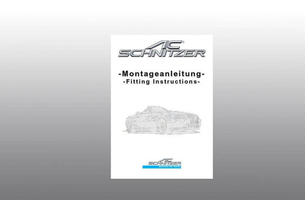 AC Schnitzer i-drive system touch aluminium cover voor BMW M3