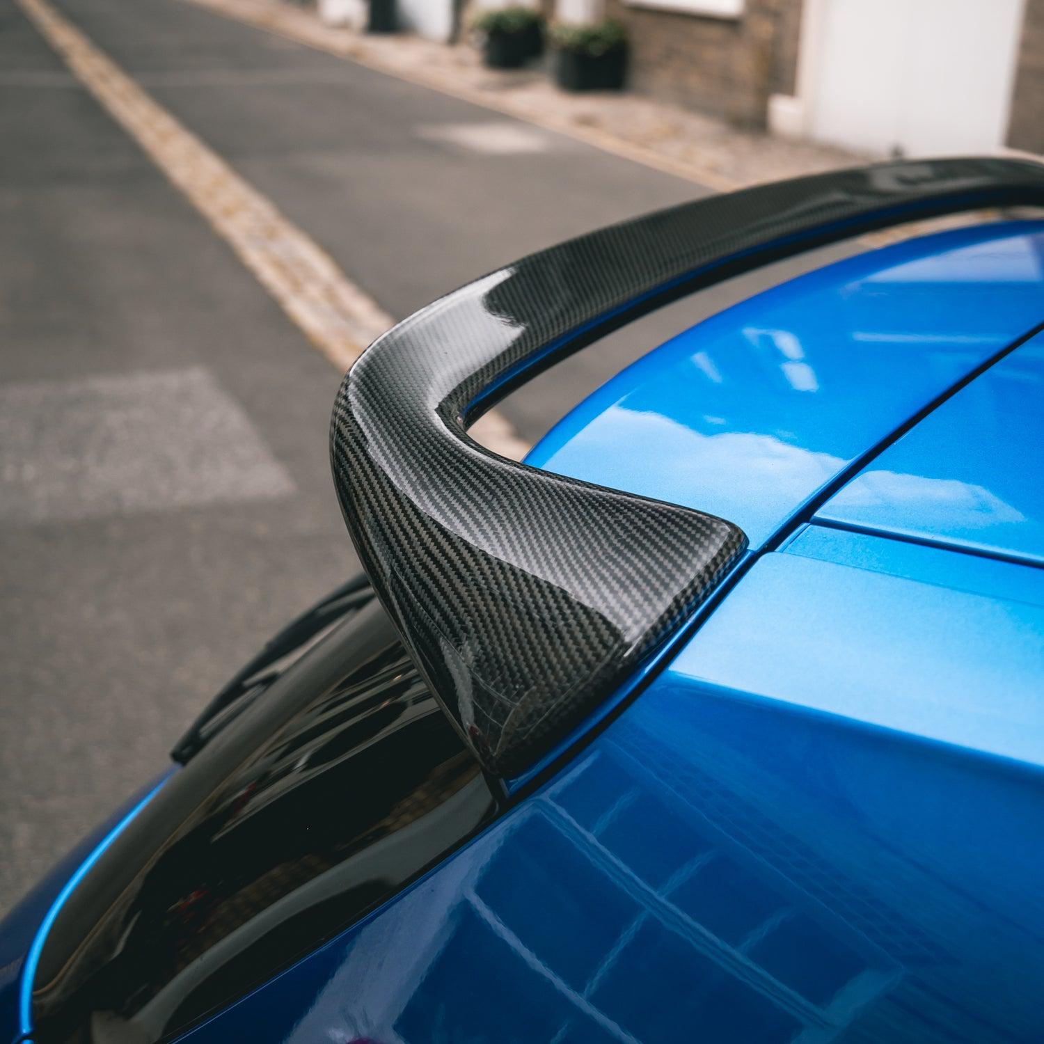 MHC BMW 1 Series Tube Style Rear Spoiler In Gloss Carbon Fibre (F20/F21)-R44 Performance