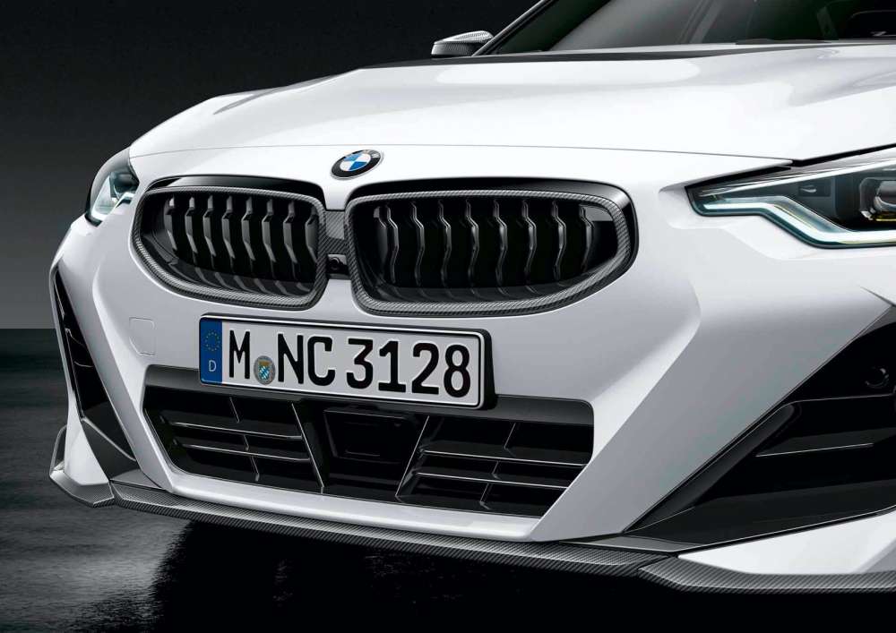BMW M Performance Frontsplitter carbon voor 2 Serie (links-rechts-midden)