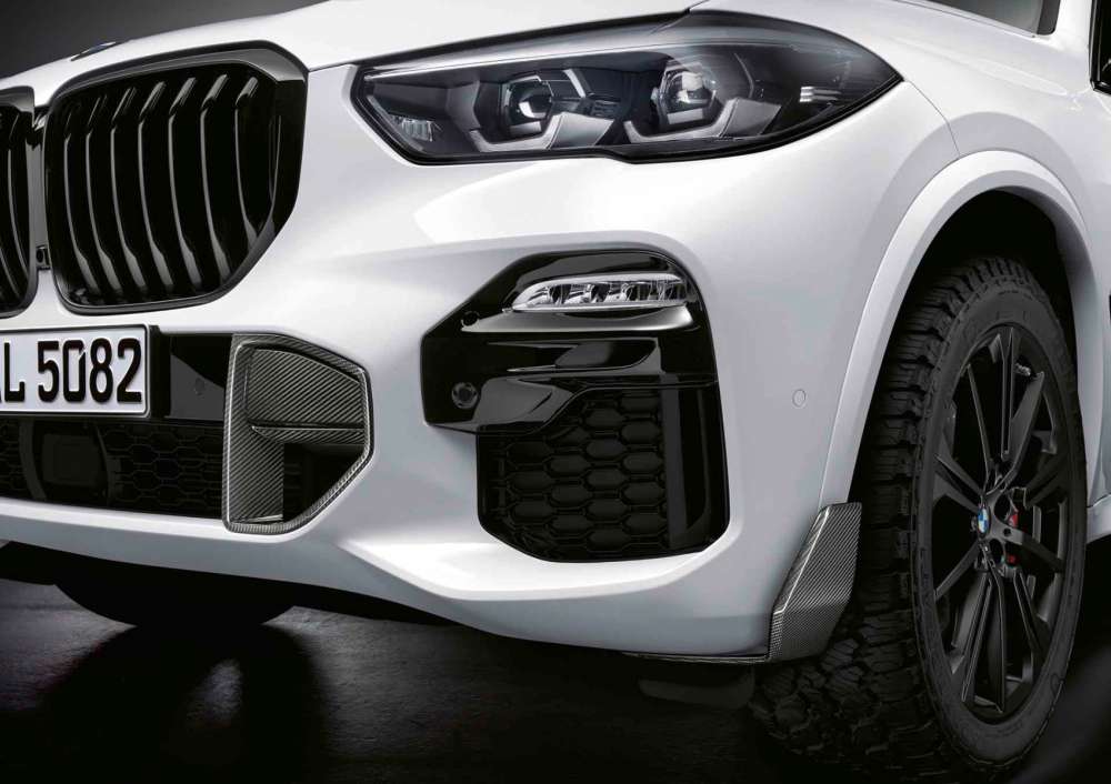 BMW M Performance carbon afdekking rem luchtinlaat links voor X5