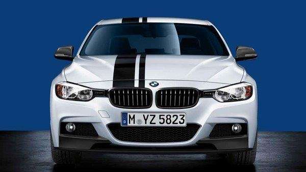 BMW M Performance Frontsplitter zwart matt voor 3 Serie