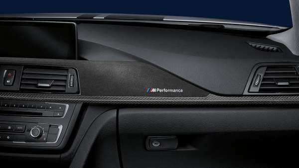 BMW M Performance Carbon/Alcantara interieurlijsten voor 4 Serie