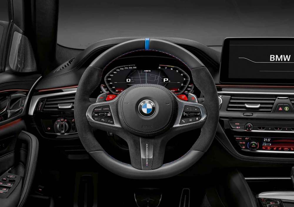 BMW M Performance stuurwiel Carbon schakel paddels voor 5 t/m 8 Serie, M5/ M8, X5 t/m X7, X3M t/m X6M