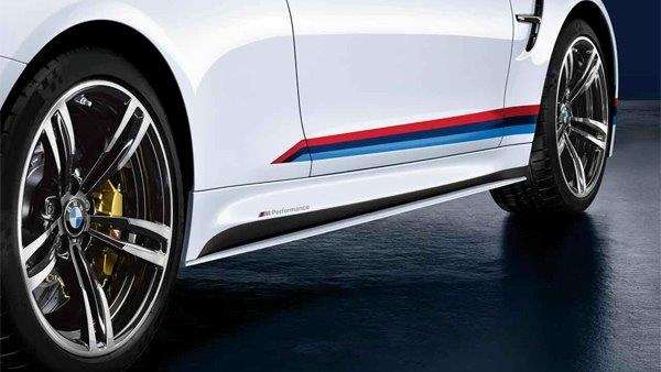 BMW M Performance Frozen black accentstrepen voor M4