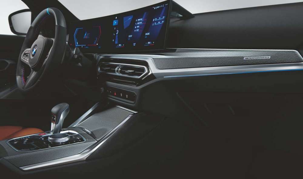 BMW M Performance interieur panelen Carbon/Alcantara 3/ 4 Serie, M2/ M4, i4